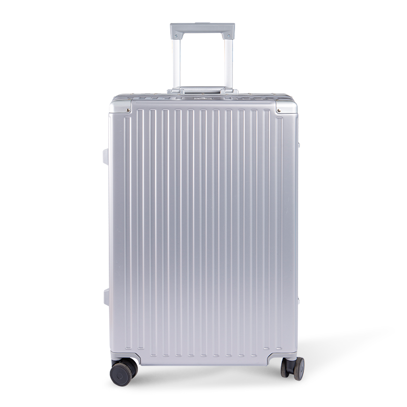 Suise de spinner à cadre en aluminium de voyage avec verrouillage à 3 chiffres - grande capacité pour les étudiants et les adultes