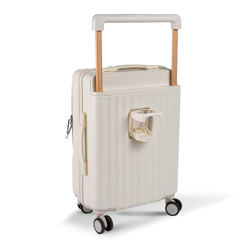 Sgg Trolley Buggage avec cinq roues, grande capacité, ouverture avant, bagages de voyage robustes, silencieux et à la mode