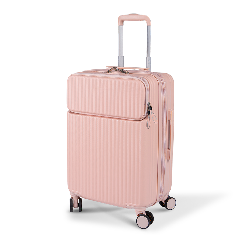 Bagages de voyage en carreaux avant portables