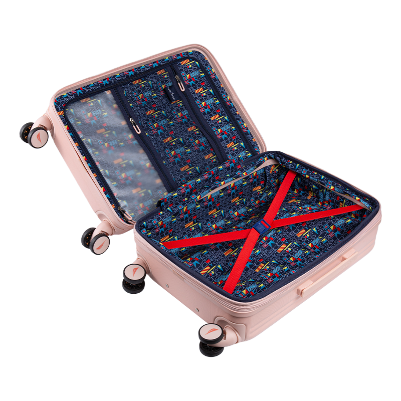 Bagages de voyage en carreaux avant portables