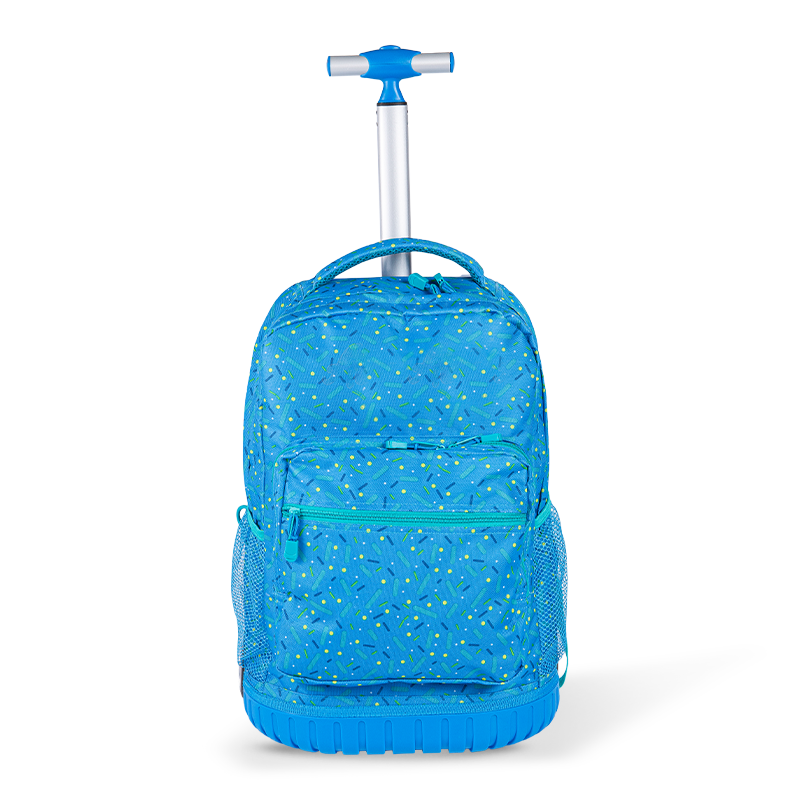 Sac à dos unisexe adapté à l'escalade avec protection contre la colonne vertébrale pour les adolescents, sac à dos roulant léger avec boîte à lunch