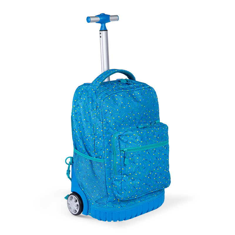 Sac à dos unisexe adapté à l'escalade avec protection contre la colonne vertébrale pour les adolescents, sac à dos roulant léger avec boîte à lunch