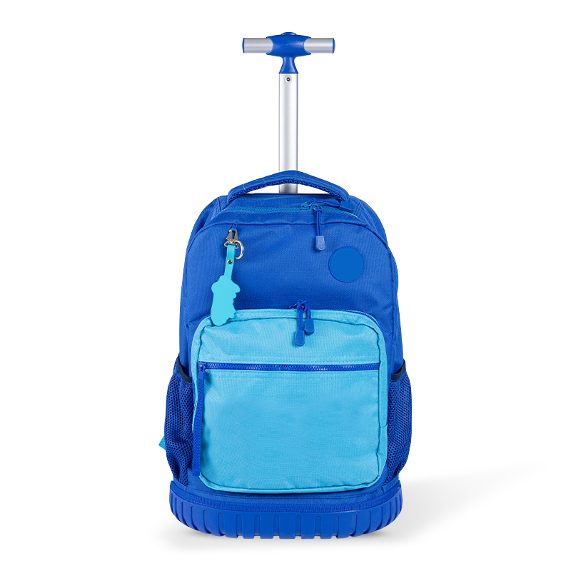 Sac à dos unisexe adapté à l'escalade avec protection contre la colonne vertébrale pour les adolescents, sac à dos roulant léger avec boîte à lunch