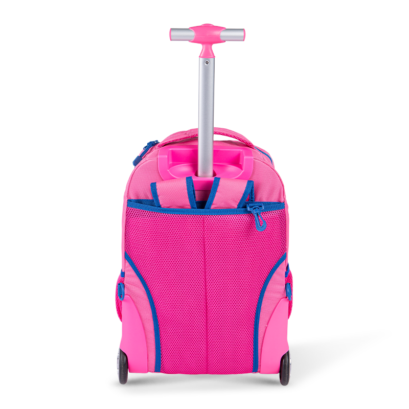 Sac à dos unisexe adapté à l'escalade avec protection contre la colonne vertébrale pour les adolescents, sac à dos roulant léger avec boîte à lunch