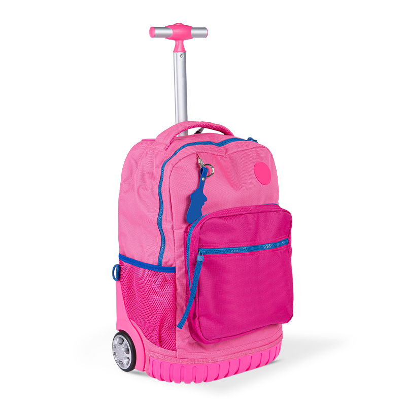 Sac à dos unisexe adapté à l'escalade avec protection contre la colonne vertébrale pour les adolescents, sac à dos roulant léger avec boîte à lunch