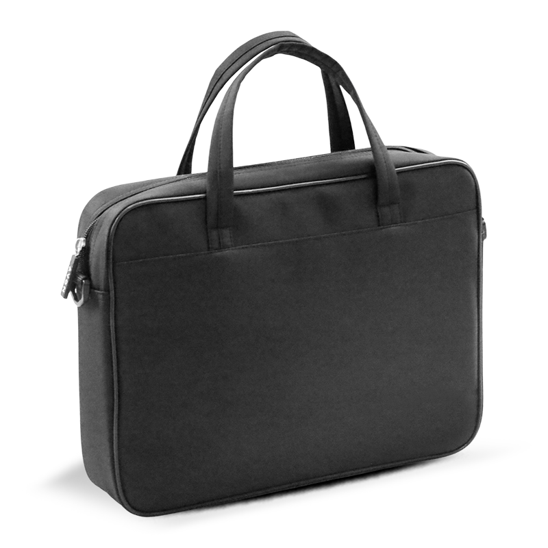 Sac de document commercial d'Oxford pour hommes avec logo personnalisé - Organisateur de fichiers à fermeture éclair multi-compartiments