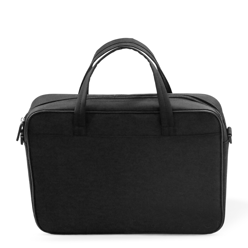 Sac de document commercial d'Oxford pour hommes avec logo personnalisé - Organisateur de fichiers à fermeture éclair multi-compartiments